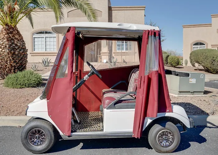 Private Golf Cart! 55-plus Valley Getaway Holiday home *